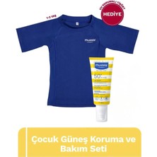 Mustela Uv Korumalı T-Shirt Hediyeli Çocuk Güneş Koruma Seti