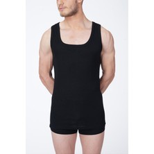 Çift Kaplan Erkek Beyaz 3'lü Ribana Atlet 775