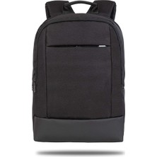 Leaf Shop BP-TW1500 Twin Color 15.6" Uyumlu Notebook Çantası, Siyah