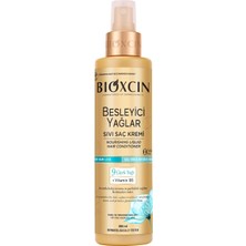 Leaf Shop Besleyici Yağlar 200 ml – 9 Çiçek Yağı, Vitamin B5 ve Biocomplex B11 ile Kuru ve Yıpranmış Saçlar Için Yoğun Bakım