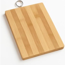 Leaf Shop Bambu Kesme Tahtası | 20X30 cm | Antibakteriyel, Dayanıklı, Çizilmez | Mutfak Için Ideal
