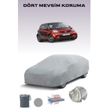 Breen Smart Fortwo 3 Coupe ile Uyumlu Oto Branda, Araba Brandası, Su ve Güneş Geçirmez Araba Çadırı