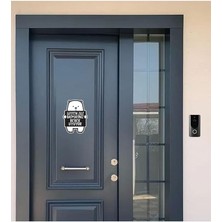 Leaf Shop Zile Basmayınız - Bebek Uyuyor Ayıcık Sticker