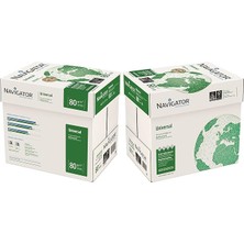 Leaf Shop Universal - Kağıt, A4, 80 G/m² 10X Reams (5.000 Yaprak) - 1x Kutu