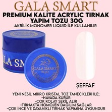 Gala Smart Akrilik Toz Premium 30 G - Şeffaf