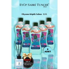 5'li Eyüp Sabri Tuncer Okyanus Köpük Sabun 1,5 L  Angel Koku Hediye