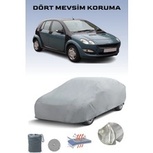 Smart Forfour ile Uyumlu Oto Branda, Araba Brandası, Su ve Güneş Geçirmez Araba Çadırı