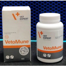 Vet Expert Vetomune Kedi/köpek Immün Destek 60 Twist-Off Kapsül (Beta-Glukan ve Hmb)