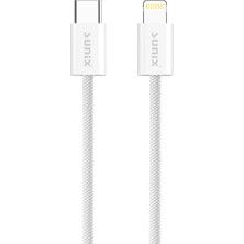 Leaf Shop 30W Hızlı Şarj Usb-C Lightning Data ve Şarj Kablosu IP11