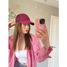 Fasion Pamuklu Arkası Fileli Spor Şapka