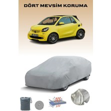 Smart Fortwo ile Uyumlu Oto Branda, Araba Brandası, Su ve Güneş Geçirmez Araba Çadırı