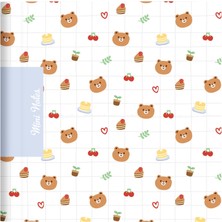 Keskin Color Keskin 11X11 Düz Hafif Kağıt Ciltli Mini Notes Not Defteri - Ayıcık