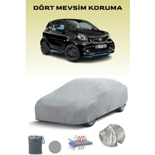 Smart Fortwo Coupe ile Uyumlu Oto Branda, Araba Brandası, Su ve Güneş Geçirmez Araba Çadırı
