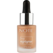 Leaf Shop Cosmetics Drop Highlighter 02 Charming Desert Işıltılı Likit Aydınlatıcı