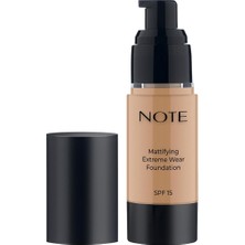 Leaf Shop Cosmetics Mattifying Extreme Wear 04 Sand Mat Bitişli Spf 15 Kapatıcı Fondöten
