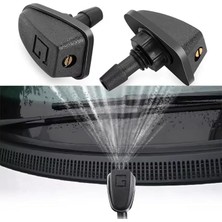 Leaf Shop Spreyleme Jet Püskürtme Silecek Fiskiye Seti Sağ ve Sol Takım