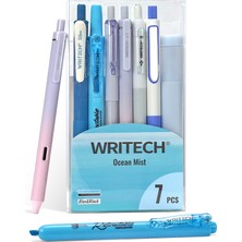 Writech Wrıtech W-JK04 Okyanus Misti Kalem Seti (Mavi) - 7'li Set