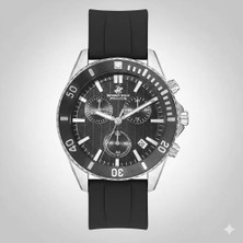 Beverly Hills Polo Club BP3277X.351 Erkek Kol Saati | 45MM, Seramik Bezel, Safir Cam, 10 Atm