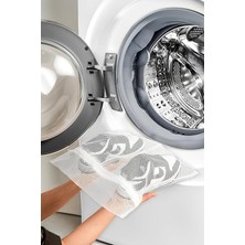 Leaf Shop Adet Beyaz Fermuarlı Ayakkabı Yıkama Filesi Eko