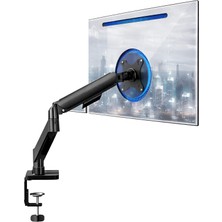 Telvesse 17-32" Tek Kollu Monitör Kolu Vesa Uyumlu Tam Hareketli 9 kg Taşıma Kapasiteli Monitör Standı