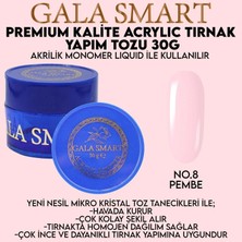 Gala Smart Akrilik Toz Premium 30 G - No:08