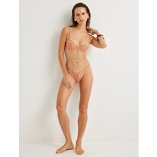Koton Simli Bikini Altı V Kesim Normal Bel