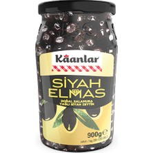 Kaanlar 900 GR Siyah Elmas Doğal Salamura Yağlı İri Siyah Sele Zeytin 201-230