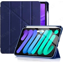 Leaf Shop Air 11INÇ M2/m3 2025-2024 ile Uyumlu Kılıf Kalem Şarj Bölmeli Case Lacivert