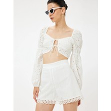 Koton Mini Fisto Şort Astarlı