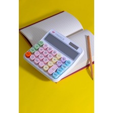 Leaf Shop Makinesi Geniş ve Renkli Tasarım (Güneş Enerjili) - BL21255 (Beyaz)