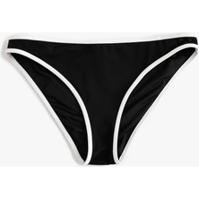 Koton Bikini Altı Biyeli Renk Kontrastlı Astarlı