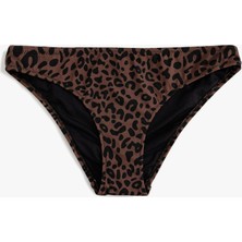 Koton Leopar Bikini Altı Astarlı