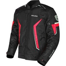 Leaf Shop Roma Kırmızı Erkek Motosiklet Ceketi 4xl