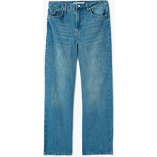 Koton Relax Fit Geniş Paça Denim Pantolon - Wide Leg Jeans