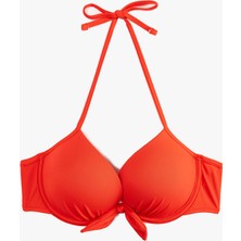 Koton Fiyonk Detaylı Dolgulu Destekli Push-Up Bikini Üstü