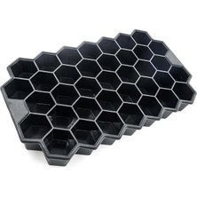 Leaf Shop Li Petek Desenli Silikon Buz Kalıbı MIT1074