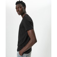 Koton Basic Tişört Slim Fit Bisiklet Yaka Kısa Kollu Pamuklu