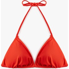 Koton Astarlı Pedli Ipli Üçgen Bikini Üstü
