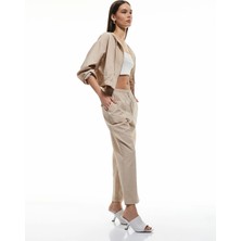 Koton Beli Bağlamalı Cepli Balon Form Pantolon