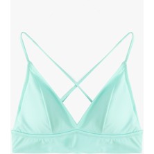 Koton Bağlama Detaylı Arkası Çapraz Askılı Bralet Bikini Üstü
