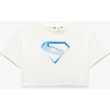 Koton Pamuklu Lisanslı Superman Baskılı Kısa Kollu Tişört