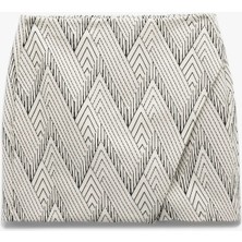 Koton Gabardin Pamuklu Slim Fit Geometrik Desenli Mini Şort Etek