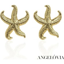 Deniz Yıldızı Çelik Küpe