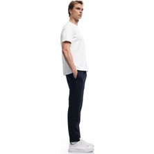 Koton Straight Fit Pike Kumaş Cep Detaylı Beli Bağcıklı Eşofman Görünümlü Pantolon
