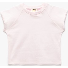 Basic Tişört Kısa Kollu Bisiklet Yaka Pamuklu