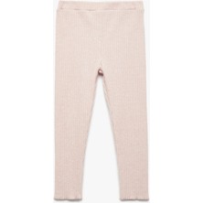 Koton Viskon Karışımlı Beli Lastikli Basic Tayt