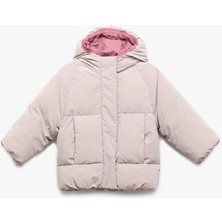 Koton Kapşonlu Uzun Kollu Cepli Şişme Mont