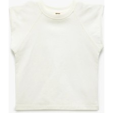 Basic Tişört Kısa Kollu Bisiklet Yaka Pamuklu