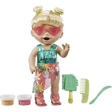 Leaf Shop Alive Bebeğimle Yaz Eğlencesi Sarışın, 10.2 x 25.4 x 35.6, Aksesuarlar ile