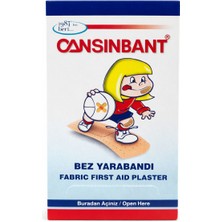 Cansın Bez Yara Bandı – 10’lu Paket (Toplam 100 Adet)